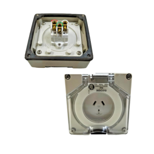 Ổ cắm chống chịu 240V Blue 3P 16A 56SO316-240