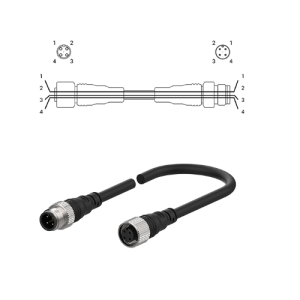 Cáp nối 2 đầu cảm biến từ Autonics C1D4-2