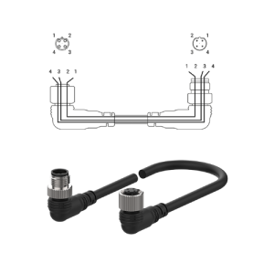 Cáp nối 2 đầu cảm biến từ Autonics C2D4-2