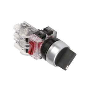 Công tắc xoay 2 vị trí viền nhôm MRS-R2R1