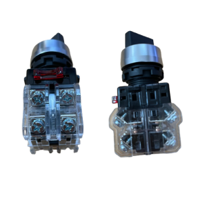 Công tắc xoay 2 vị trí viền nhôm MRS-R2R2