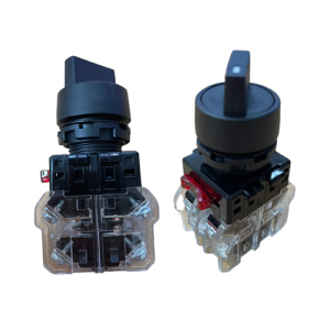 Công tắc xoay 3 vị trí viền nhựa MRS-T3R2