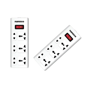 Ổ Cắm Có Dây Nanoco  NES3332-3S1