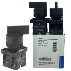 Công tắc xoay 3 vị trí có cần dài Chint NP2-EJ33