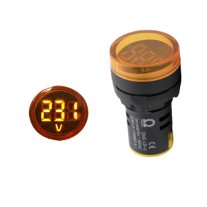 Đèn báo điện áp 50~500VAC Ø22 IP54 màu vàng nhạt OMG-LE-V-LY