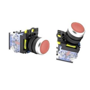 Nút nhấn nhả Ø22 IP65 1NC màu đỏ OMG-PBH-01-R
