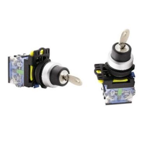 Công tắc xoay 2 vị trí tự giữ 1NO có chìa khóa OMG-PBH-10Y
