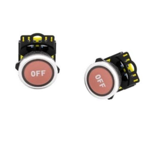 Nút nhấn nhả OFF Ø22 IP65 1NO 1NC màu đỏ OMG-PBH-11B-10