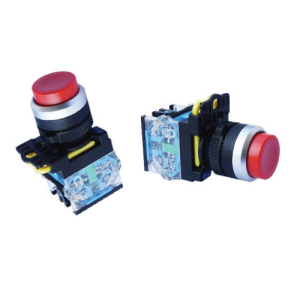 Nút nhấn nhả OMG-PBX có đèn báo LED OMG-PBX-11HFD-R26