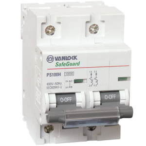 Cầu dao tự động MCB SafeGuard PS100H Series 2P SINO PS100H/2/D80