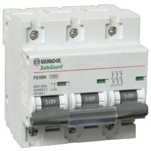 Cầu dao tự động MCB SafeGuard PS100H Series 3P SINO PS100H/3/D100