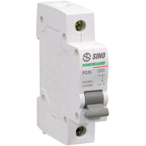 Cầu dao tự động MCB SafeGuard PS45N Series 1P SINO PS45N/C1016