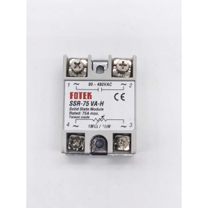 Bộ bán dẫn 1 pha Fotek SSR-75-VA-H