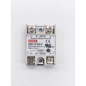 Bộ bán dẫn 1 pha Fotek SSR-75-AA-H