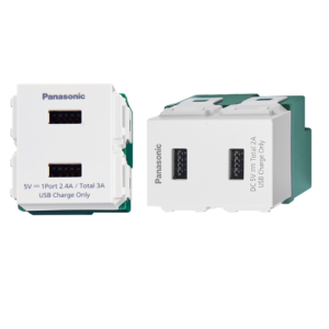 Ổ cắm USB Wide Series Panasonic  WEF11821W
