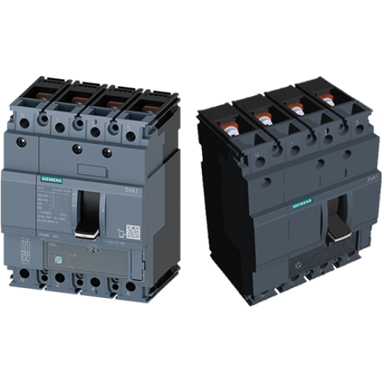 Cầu dao tự động dạng khối MCCB 4 cực SIEMENS 3VA1125-4GE42-0AA0